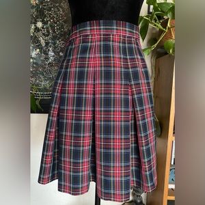 VTG 90’s Parker Plaid Schoolgirl Skirt! S/M.